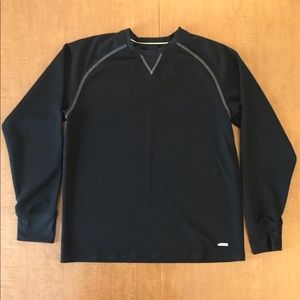 Black long sleeve T-shirt